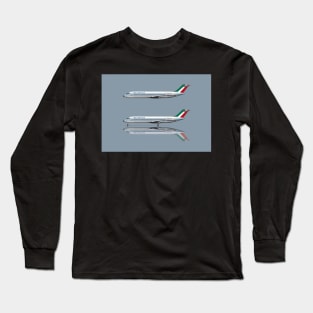 Alitalia DC-9-30 Long Sleeve T-Shirt